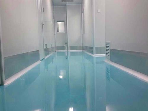 GMP潔凈室5mm環氧自流平地面