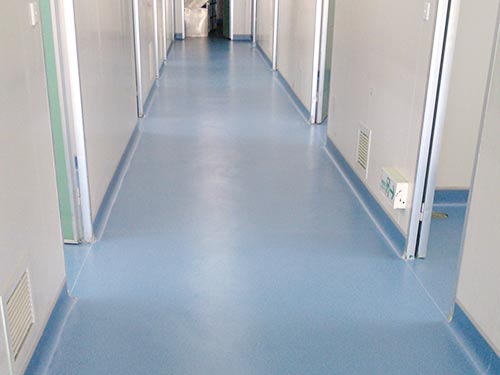 三金藥業膠囊車間PVC卷材鋪貼工程